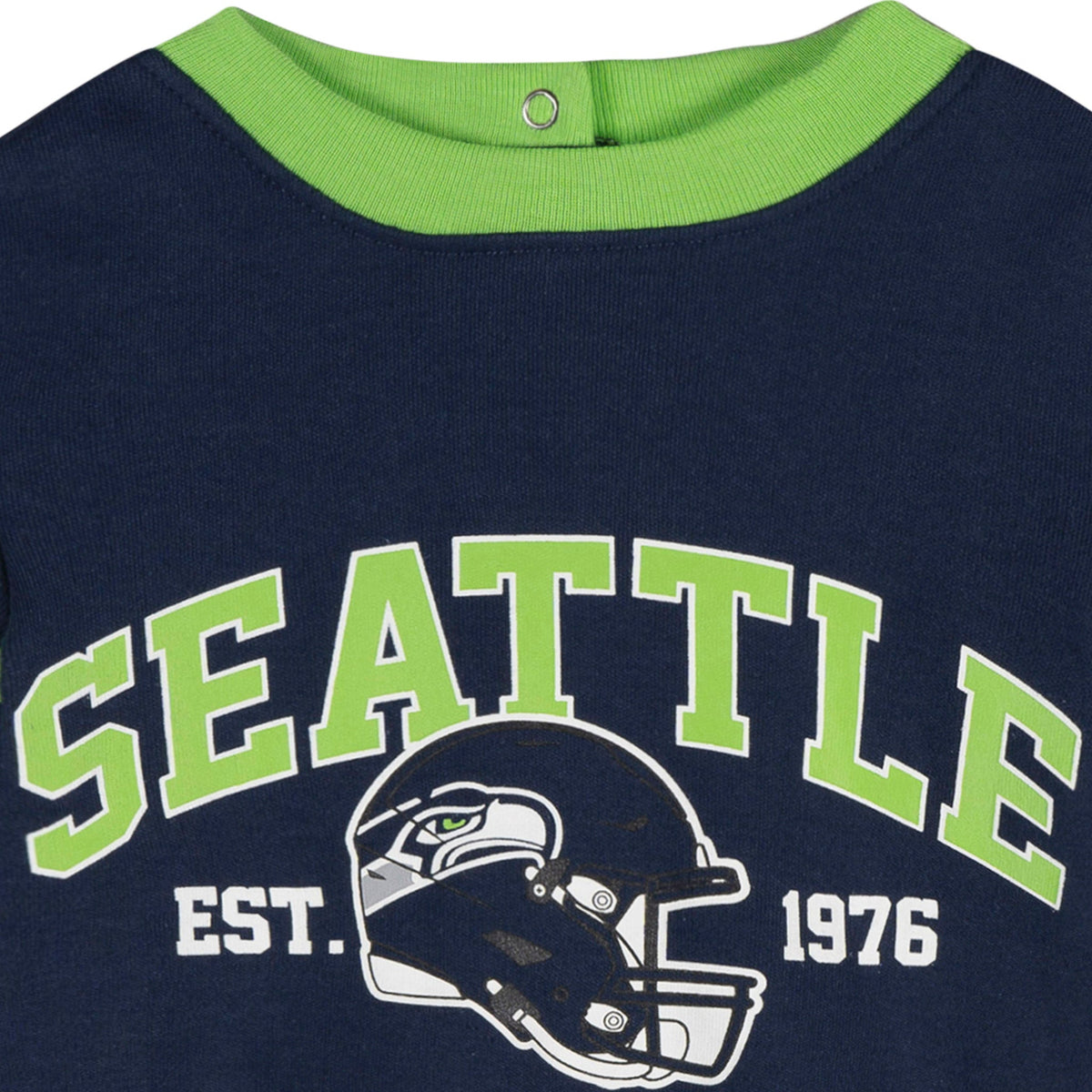 Baby Boys Seattle Seahawks Romper, view 2