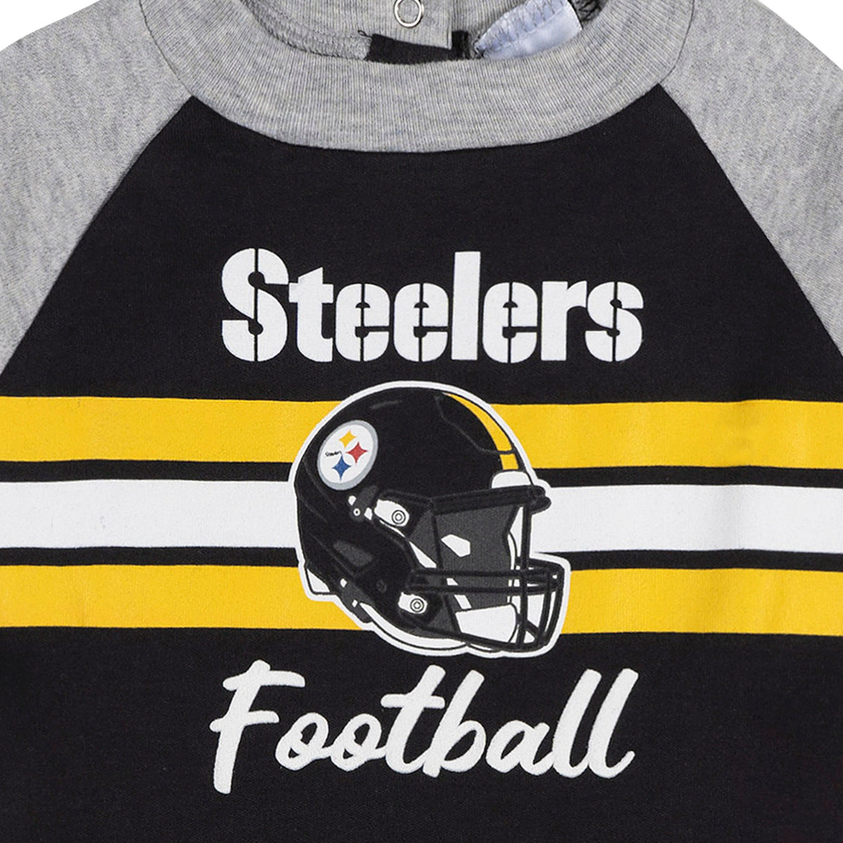 Baby Boys Pittsburgh Steelers Footed Pajamas, view 2