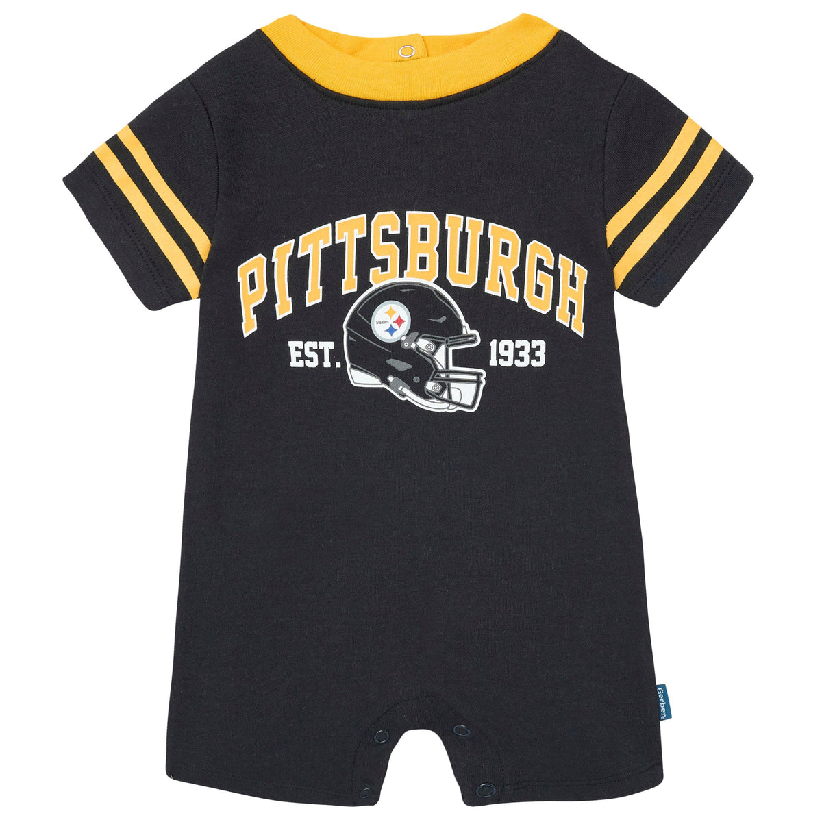 Baby Boys Pittsburgh Steelers Romper