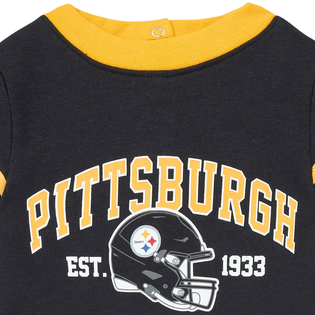 Baby Boys Pittsburgh Steelers Romper, view 2