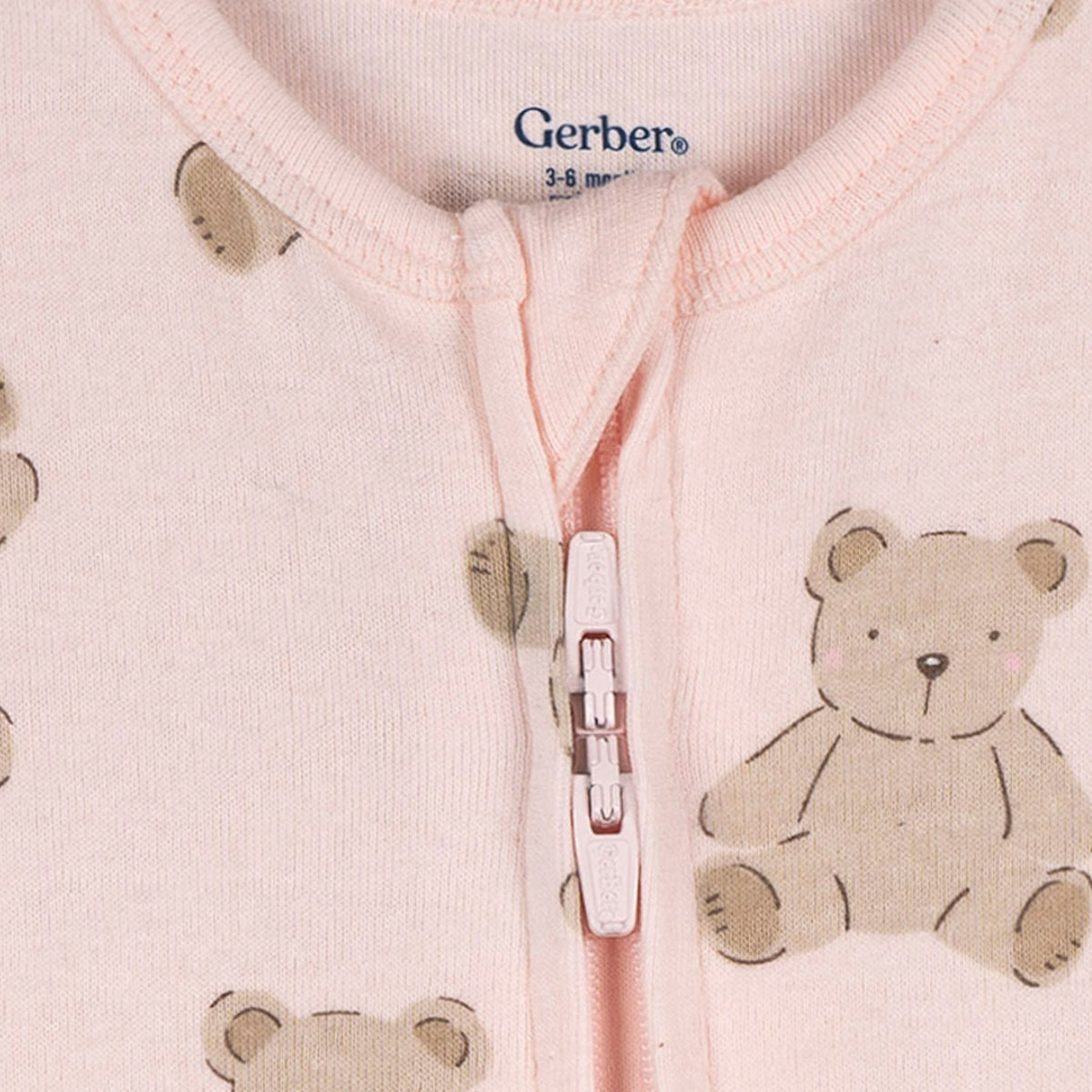 Baby Girls Bears Snug Fit Romper