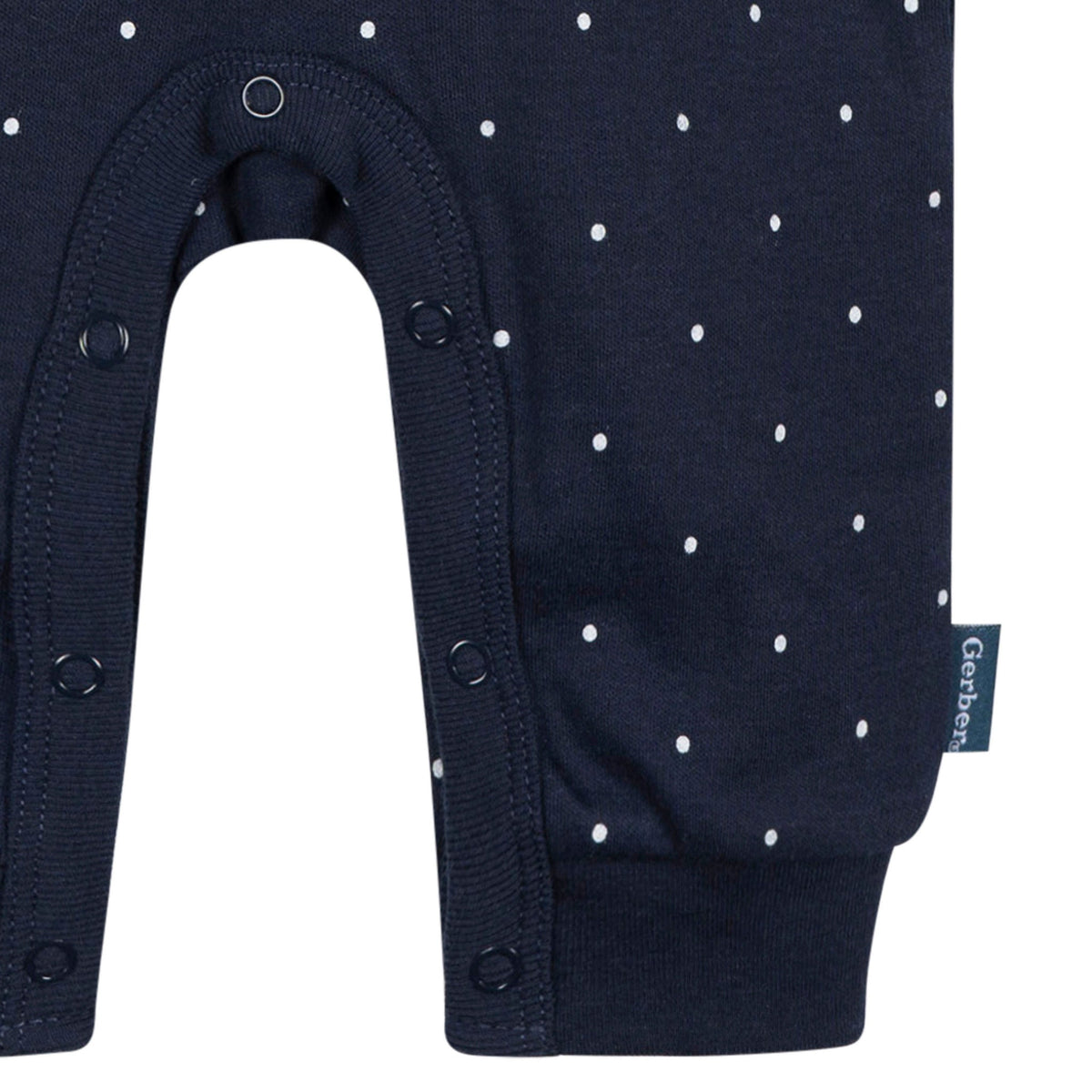 Baby Girls Chicago Bears Footless Pajamas, view 3