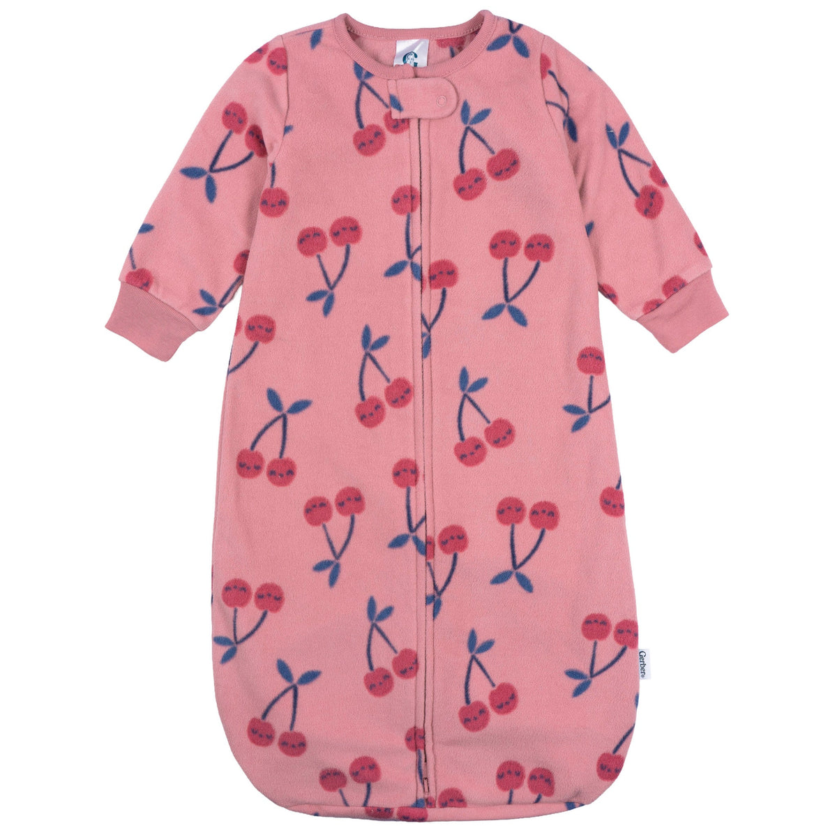 Baby Girls Cherries Wearable Blanket-Gerber Childrenswear Wholesale