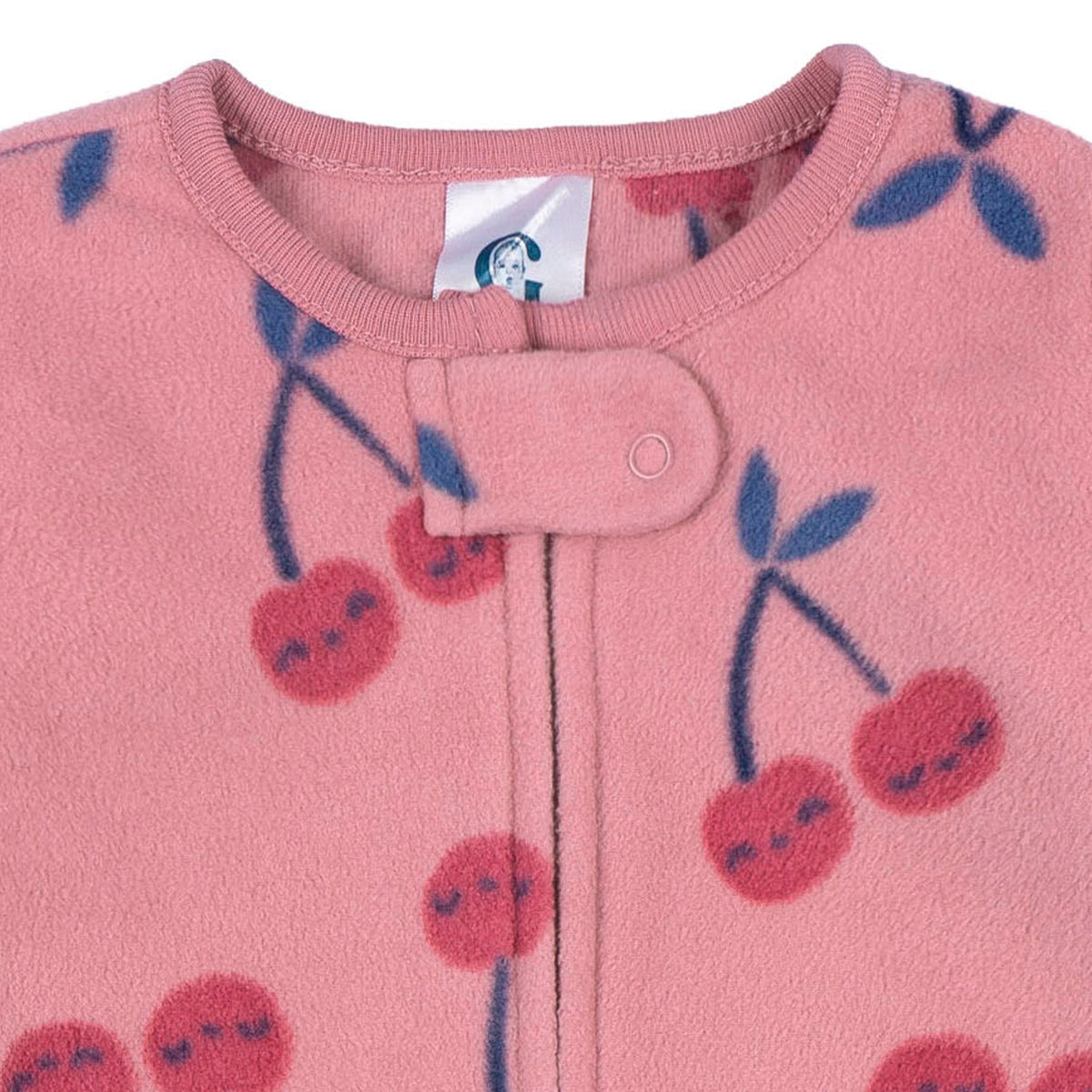 Baby Girls Cherries Wearable Blanket-Gerber Childrenswear Wholesale