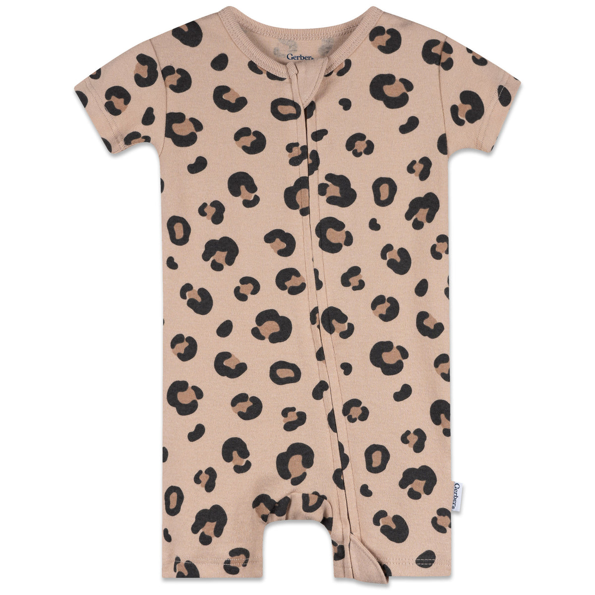 Baby Girls Leopard Snug Fit Romper