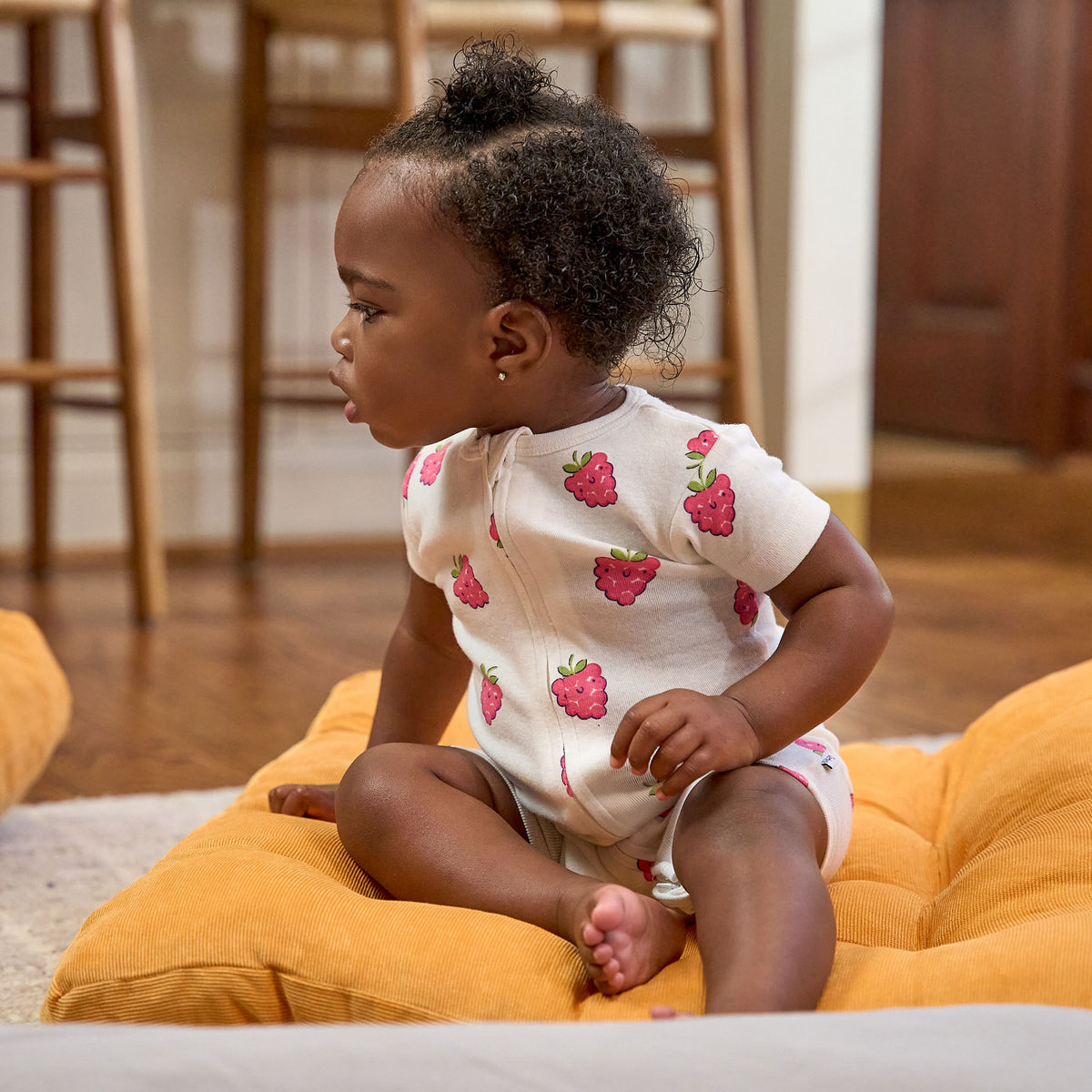 Baby Girls Berries Snug Fit Romper
