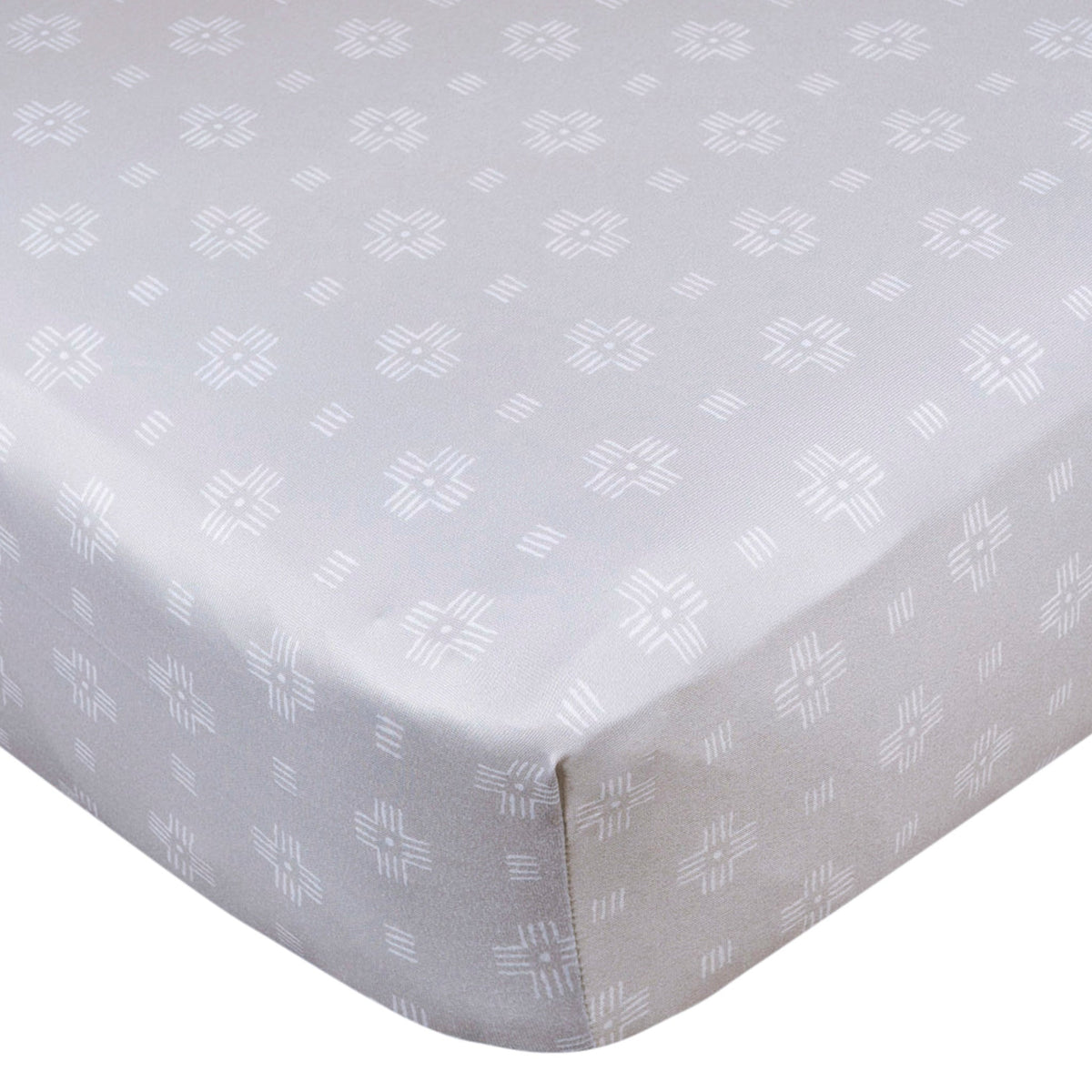 Baby Neutral Animal Geo Crib Sheet