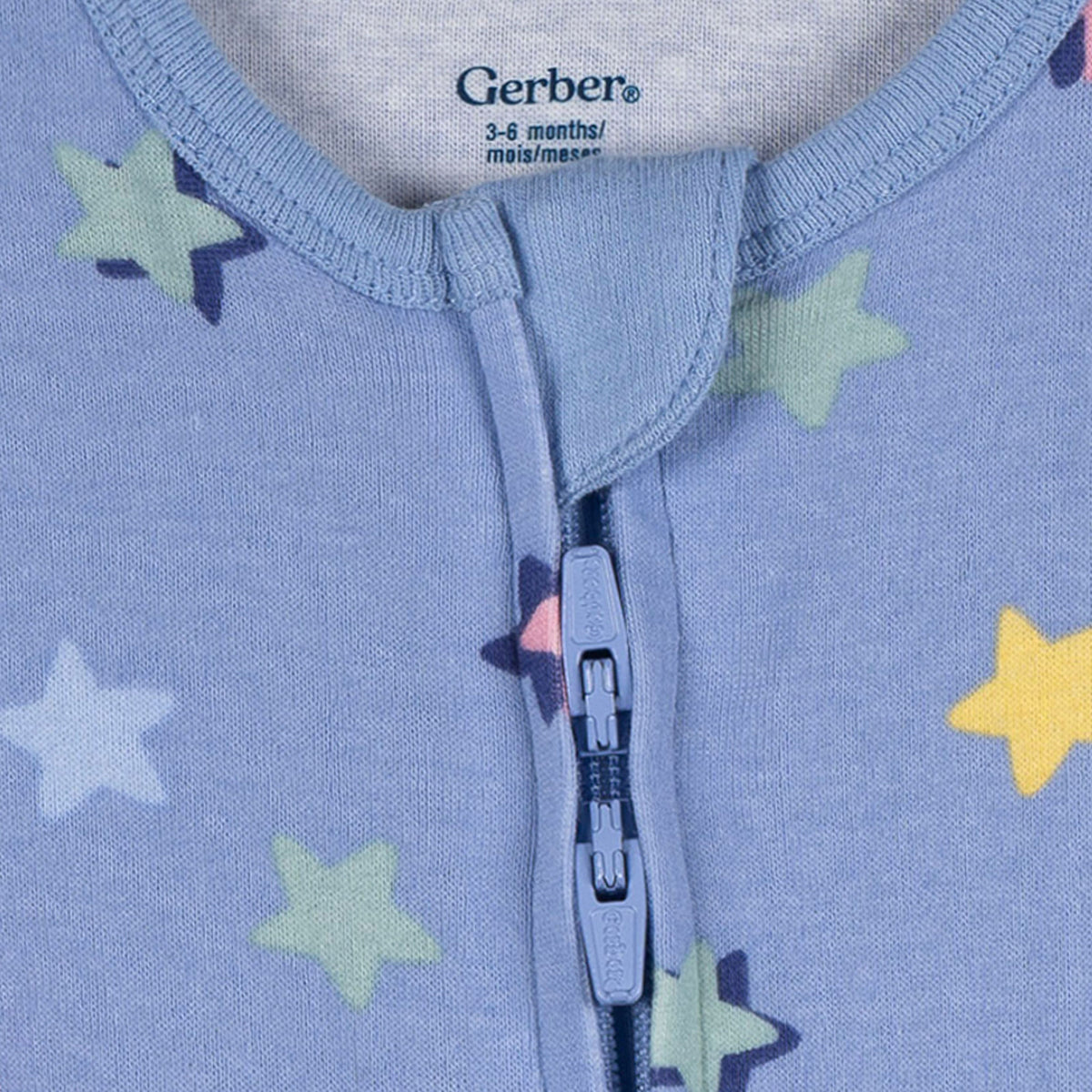Baby Neutral Stars Snug Fit Romper