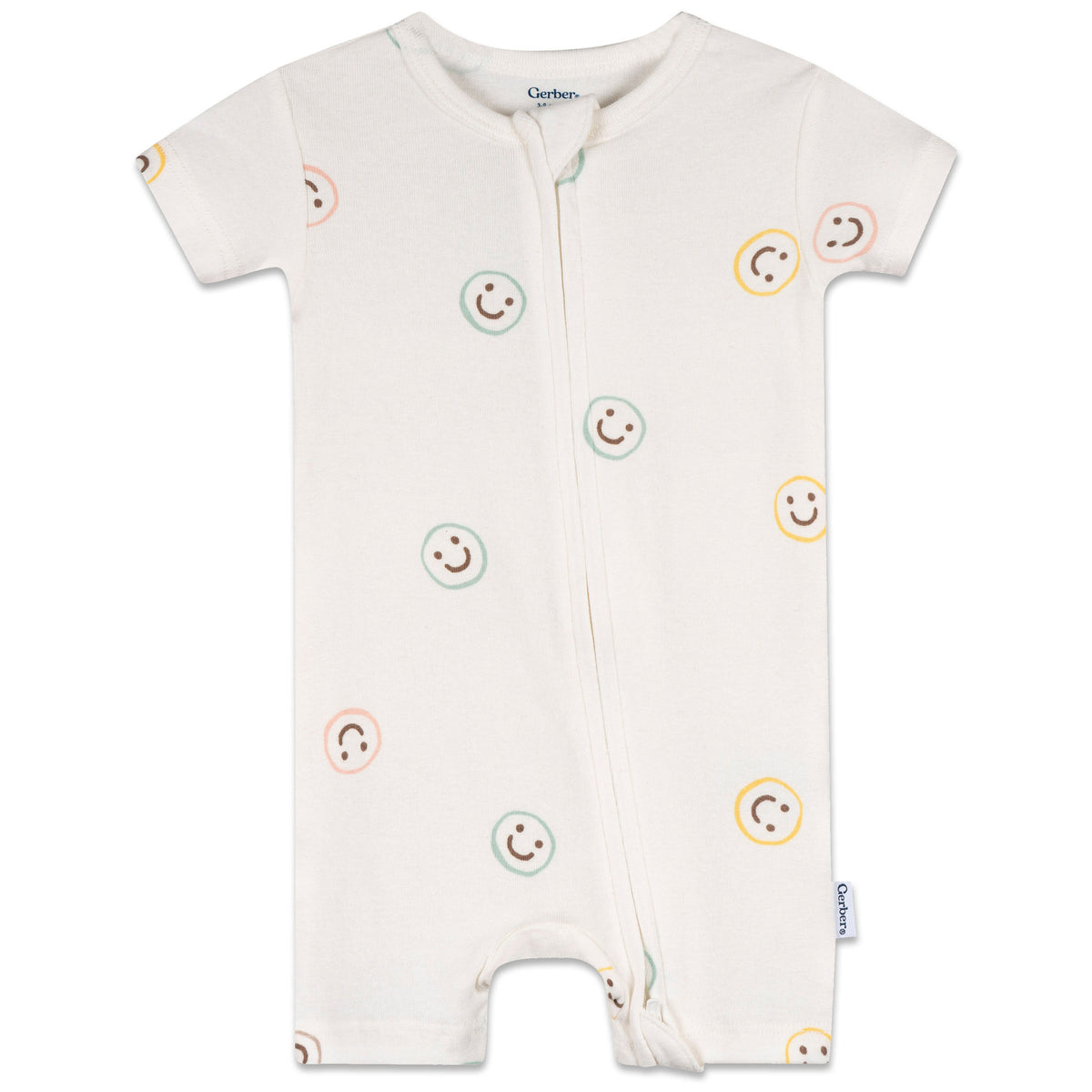 Baby Neutral Smileys Snug Fit Romper
