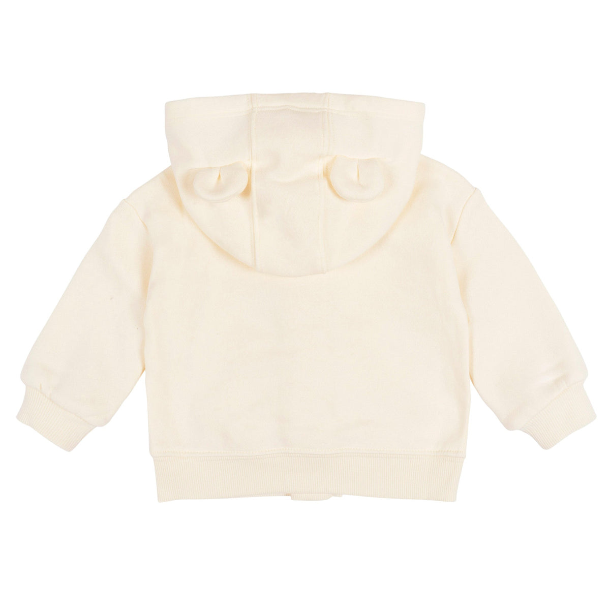 Baby Neutral Artic Wolf Zip Front Sweatshirt-Gerber Childrenswear Wholesale