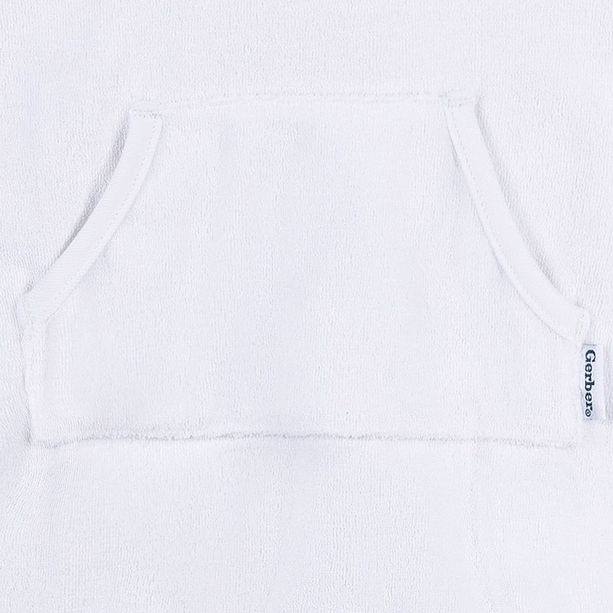 Baby Neutral White Swim Coverup, view 5
