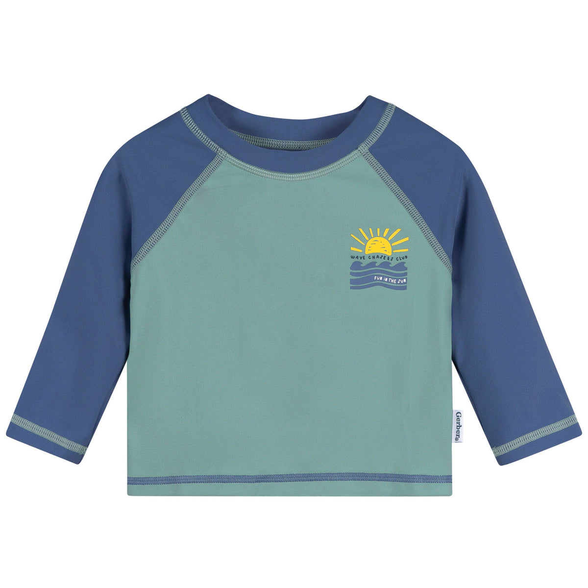 Baby & Toddler Boys Green Rashguard Top