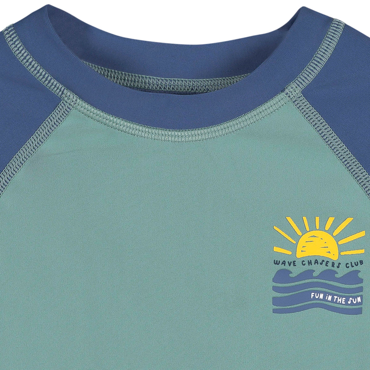 Baby & Toddler Boys Green Rashguard Top, view 2