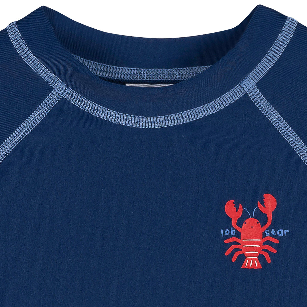 Baby & Toddler Boys Navy Rashguard Top, view 2