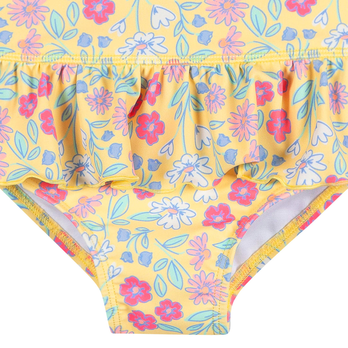 Baby & Toddler Girls Floral Rashguard Suit, view 5