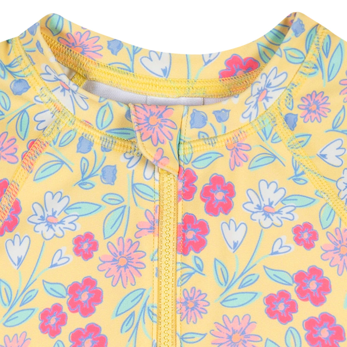 Baby & Toddler Girls Floral Rashguard Suit, view 2