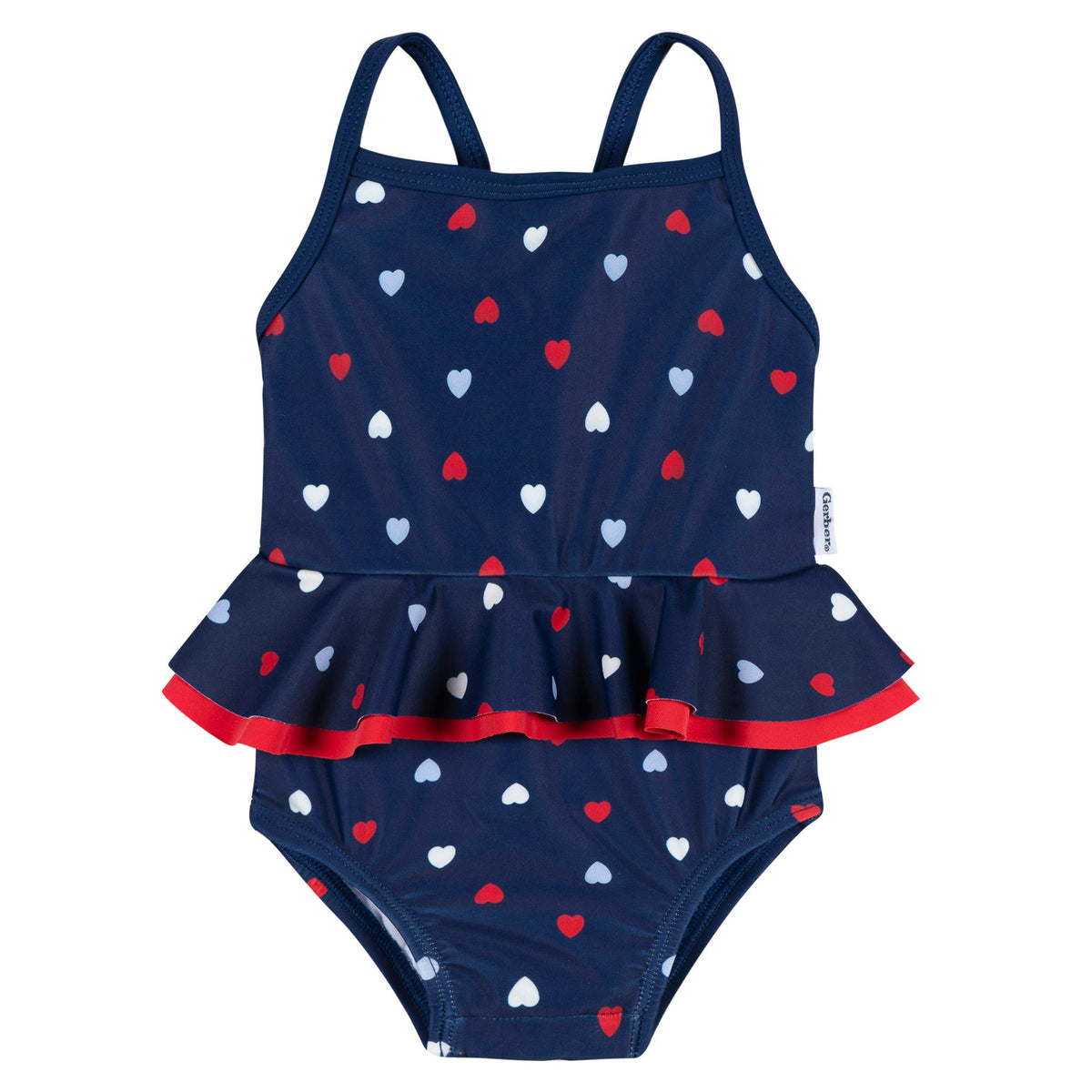 Baby & Toddler Girls Hearts Swimsuit