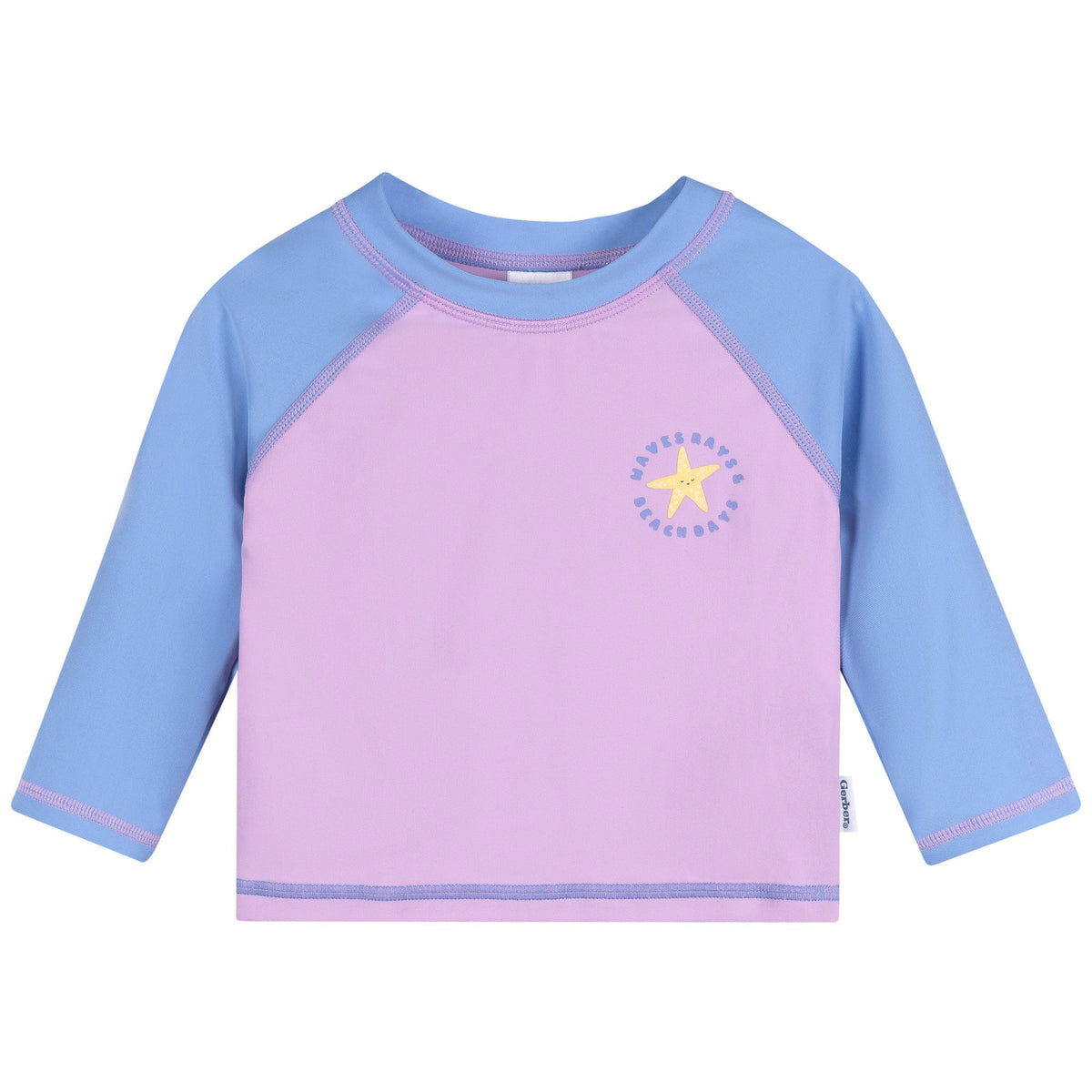 Baby & Toddler Girls Lavender Rashguard Top