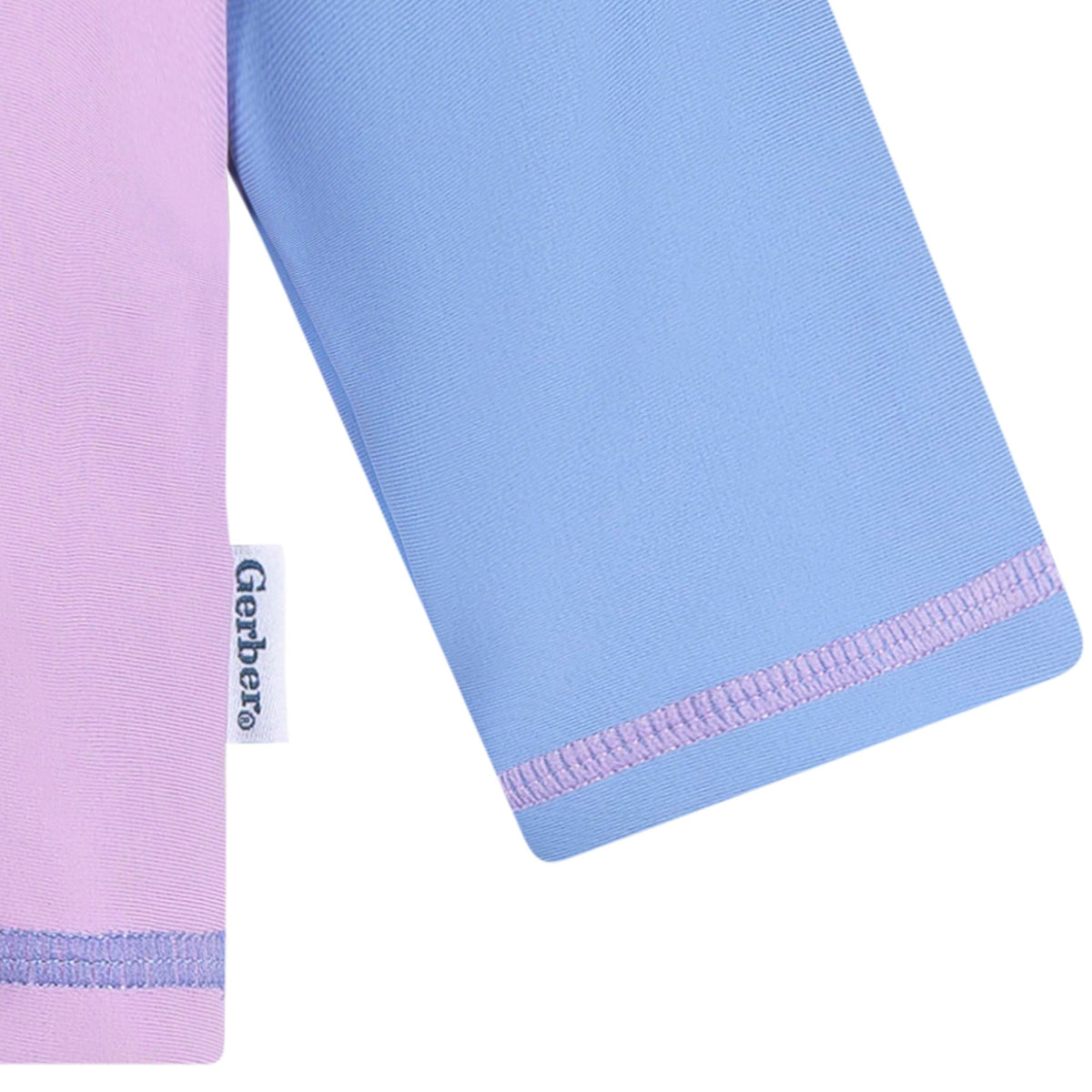 Baby & Toddler Girls Lavender Rashguard Top, view 4