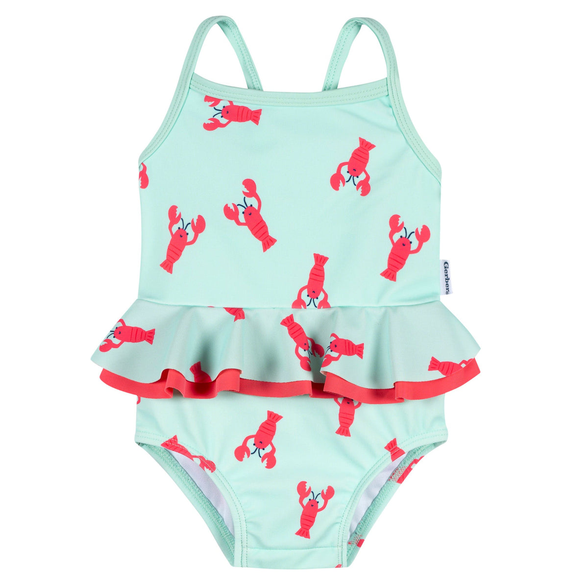 Baby & Toddler Girls Lobsters Swimsuit