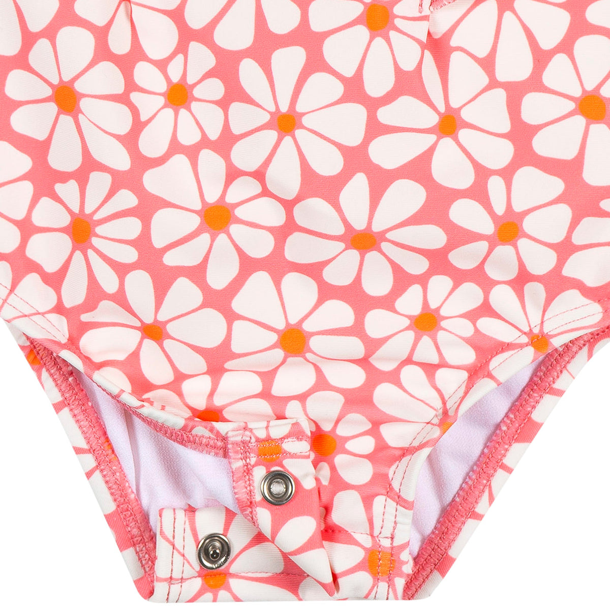 Baby & Toddler Girls Retro Daisies Swimsuit, view 5