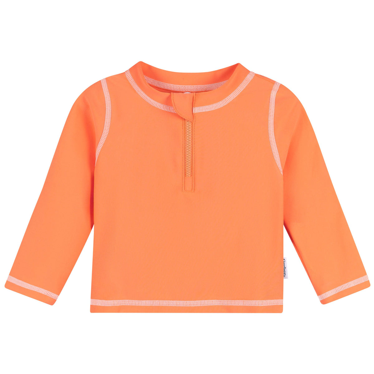 Baby & Toddler Neutral Orange Rashguard Top