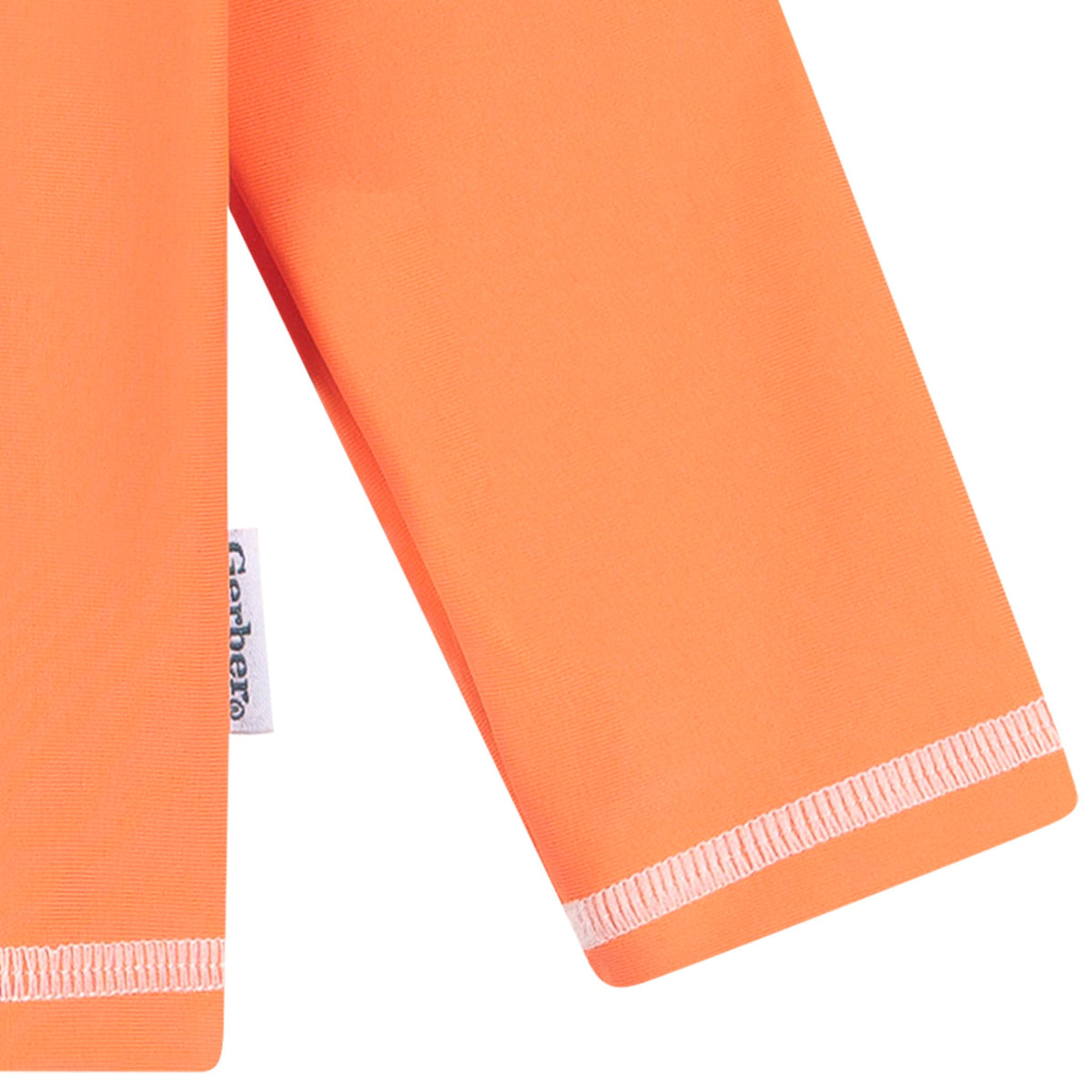 Baby & Toddler Neutral Orange Rashguard Top, view 5