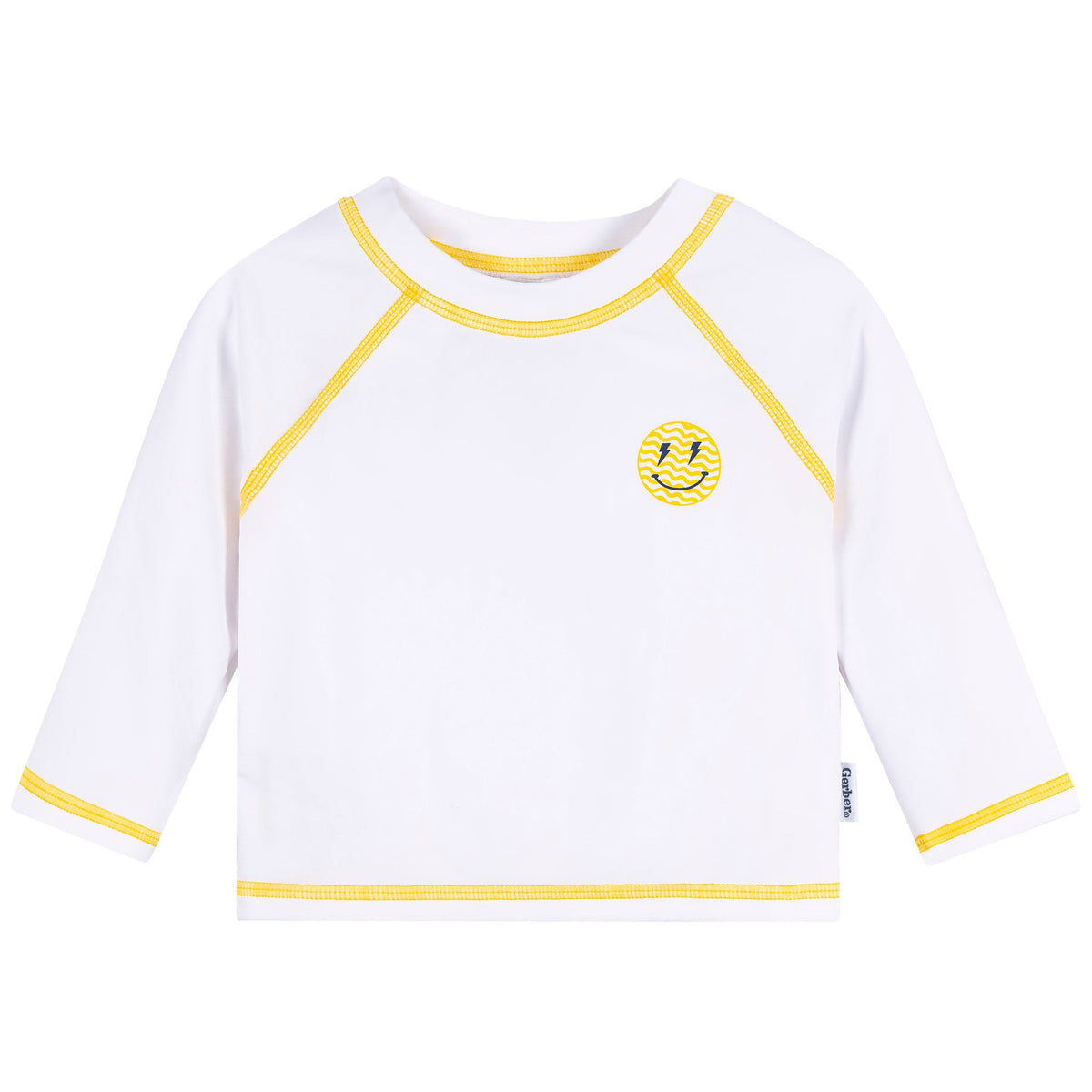 Baby & Toddler Neutral White Rashguard Top