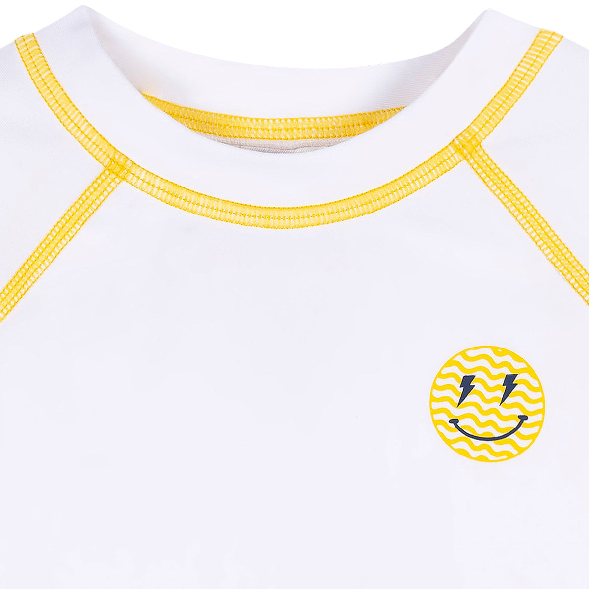 Baby & Toddler Neutral White Rashguard Top, view 2