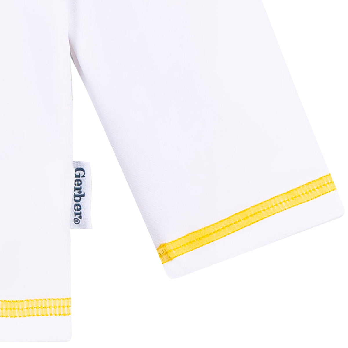 Baby & Toddler Neutral White Rashguard Top, view 4