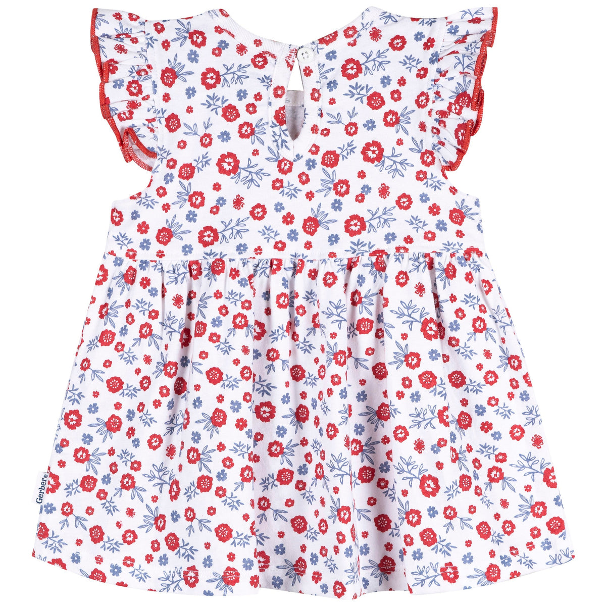 Baby Girls Floral Dress, view 2