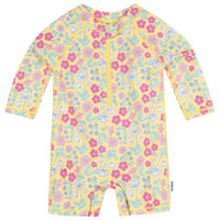 Baby Girls Floral Long Sleeve Rashguard