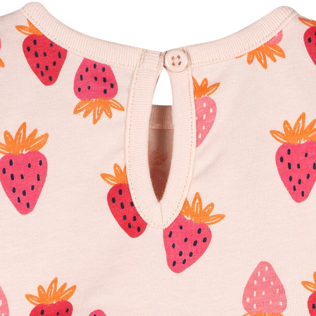 Baby Girls Strawberries Dress, view 5
