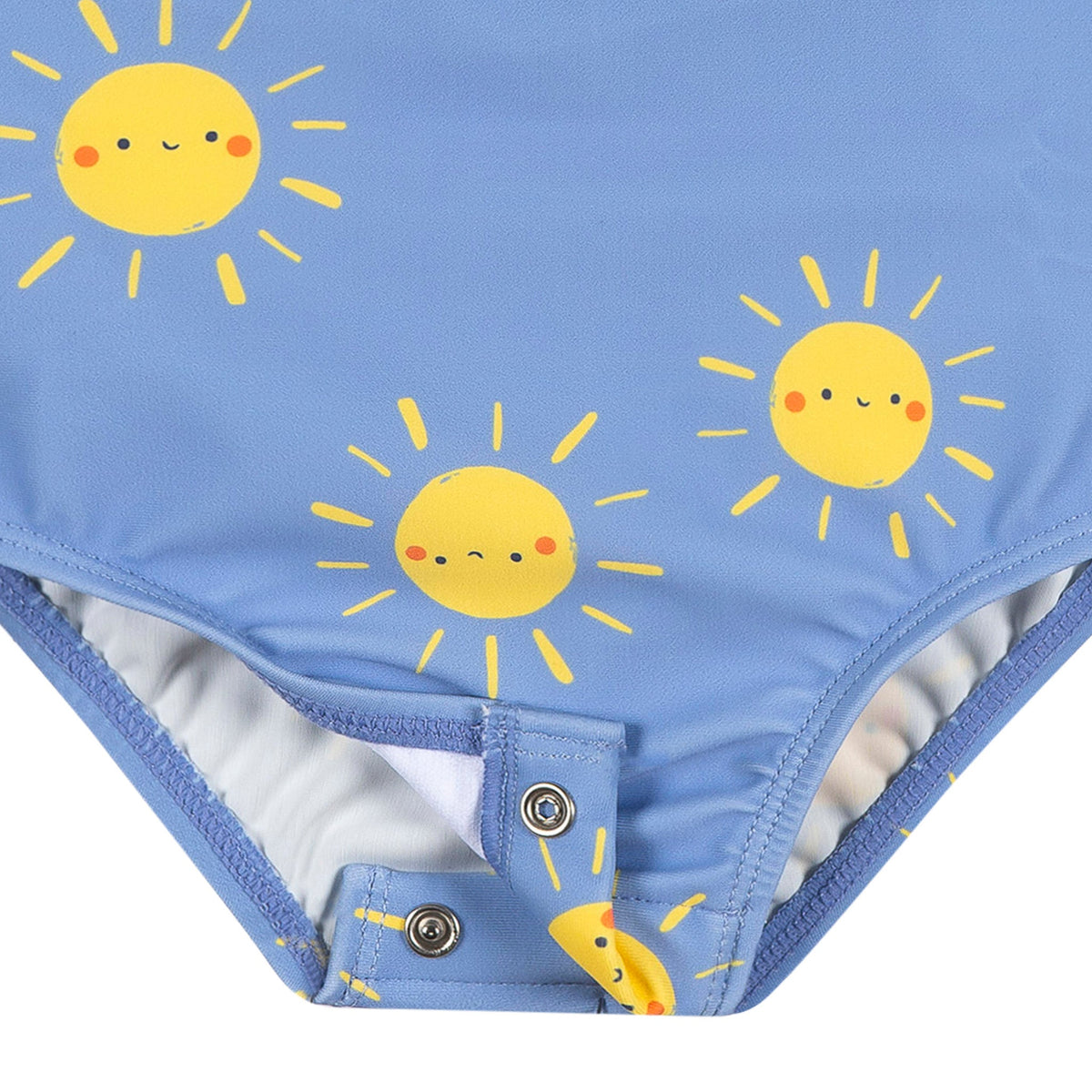 Baby Girls Sunshine Smiles Rashguard Suit, view 6