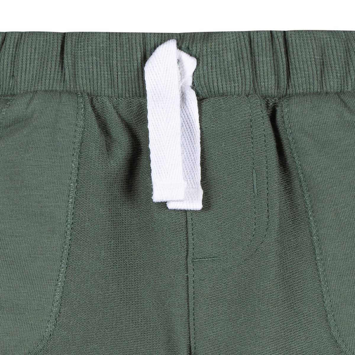 2-Pack Baby & Toddler Boys Green & Tan Knit Shorts-Gerber Childrenswear Wholesale