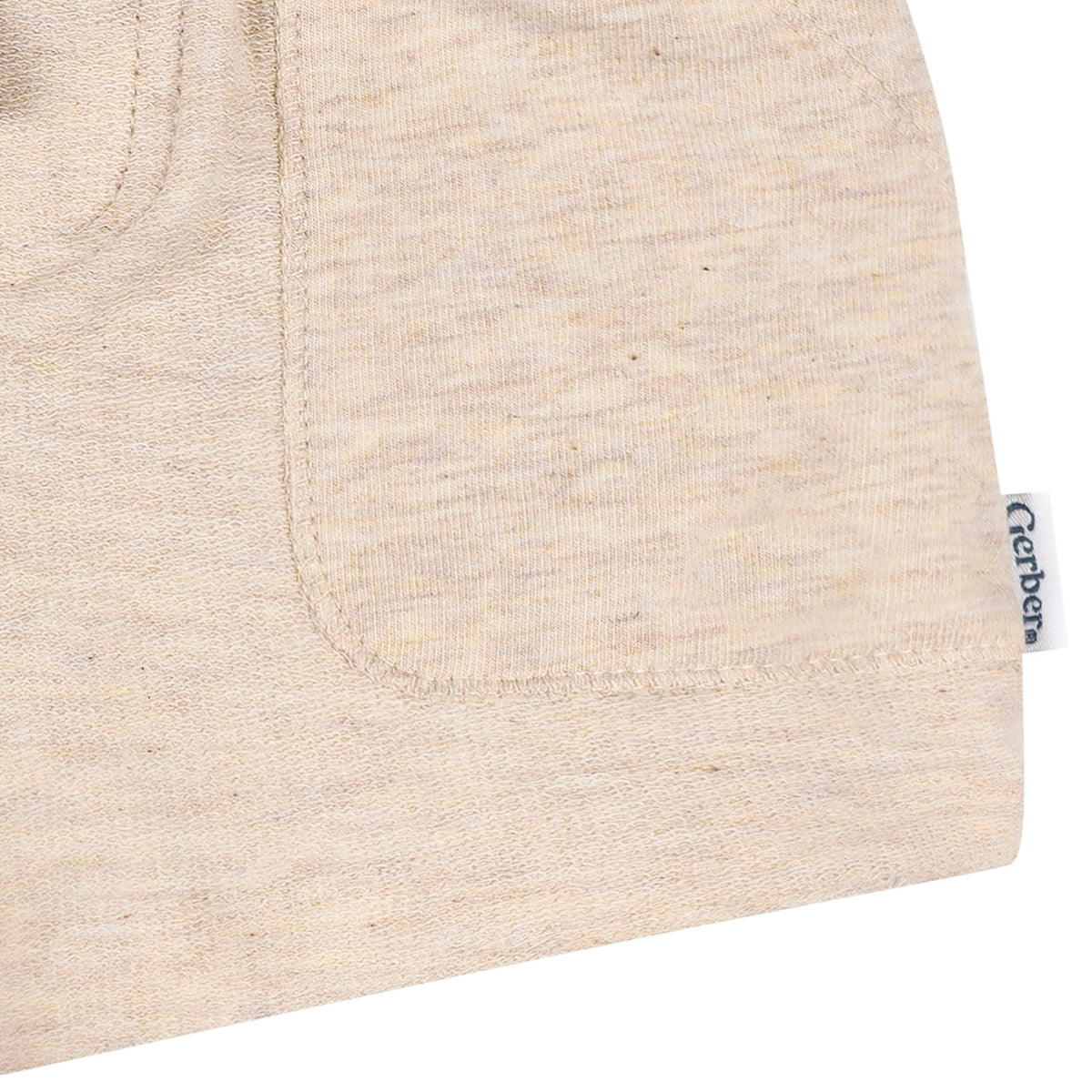 2-Pack Baby & Toddler Boys Green & Tan Knit Shorts-Gerber Childrenswear Wholesale