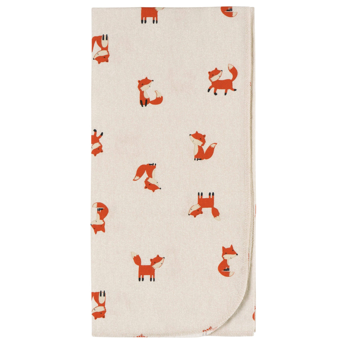 2-Pack Baby Boys Fox Flannel Blankets, view 3