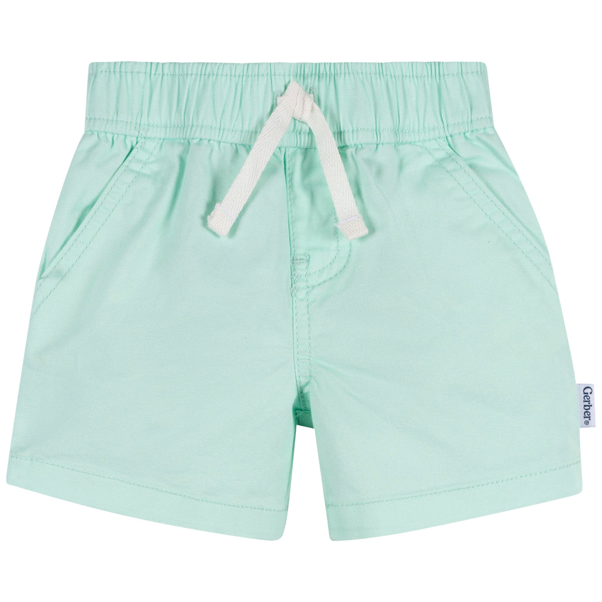 2-Pack Baby & Toddler Boys Green & Blue Shorts-Gerber Childrenswear Wholesale
