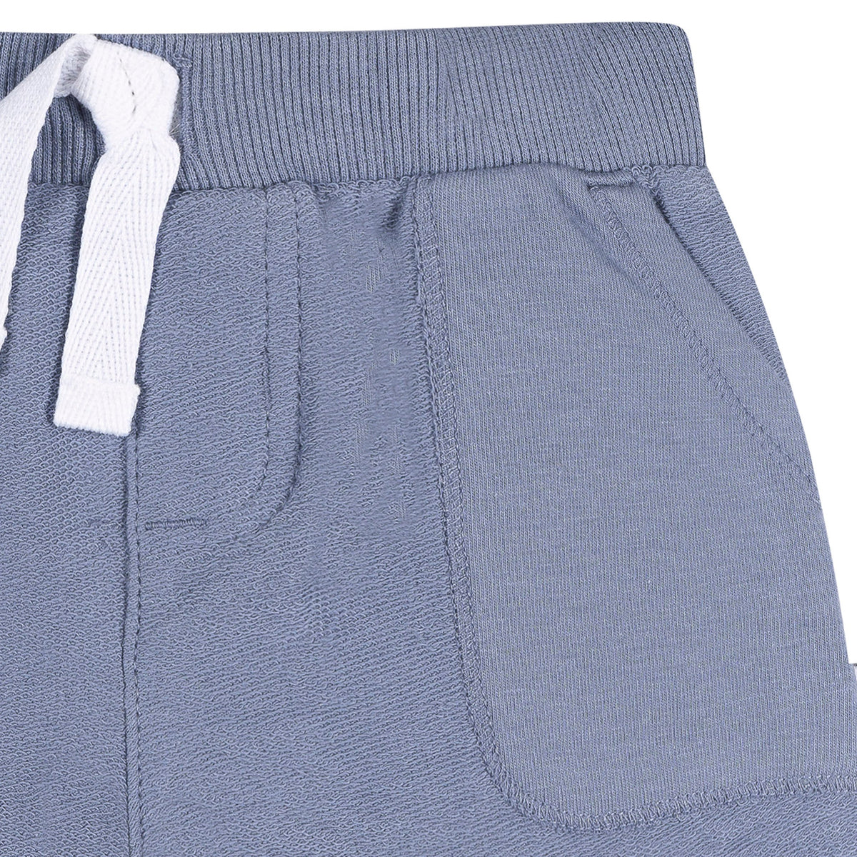 2-Pack Baby & Toddler Boys Blue & Gray Knit Shorts-Gerber Childrenswear Wholesale