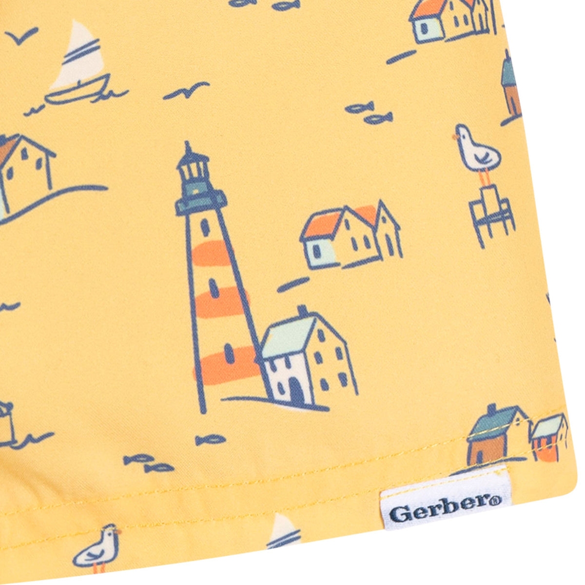 2-Pack Baby & Toddler Boys Lighthouse Swim Trunks, view 9