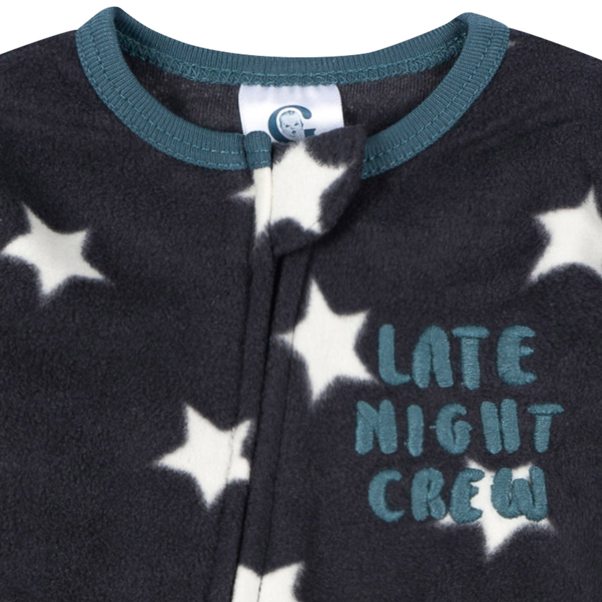 2-Pack Baby & Toddler Boys Stars Footed Fleece Pajamas-Gerber Childrenswear Wholesale