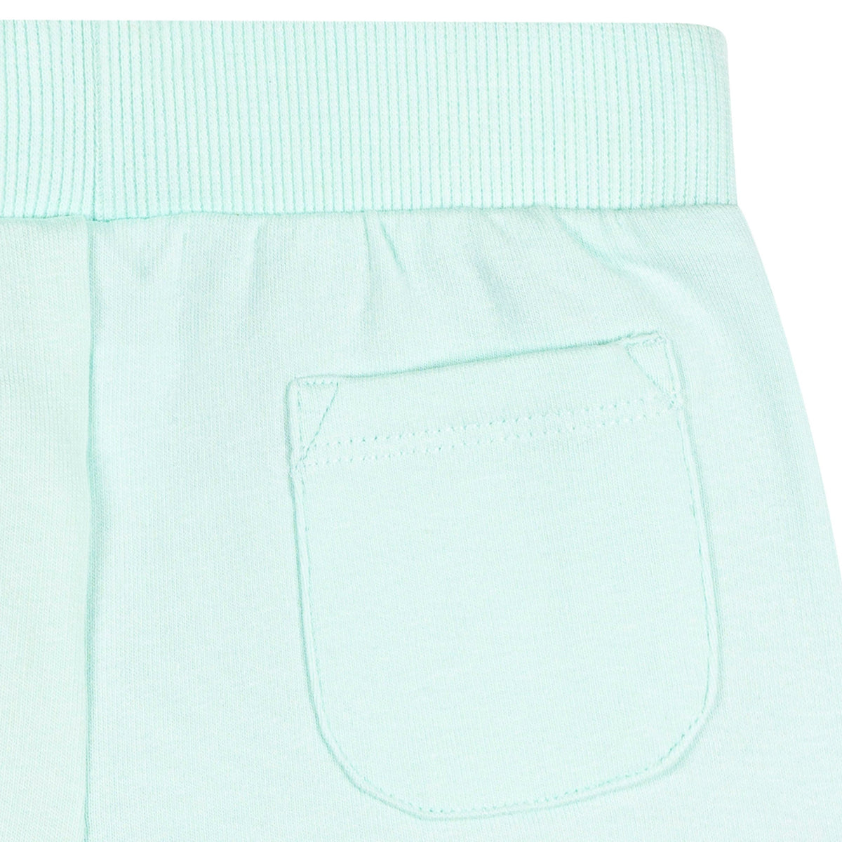 2-Pack Baby & Toddler Girls Aqua & Purple Knit Dolphin Shorts-Gerber Childrenswear Wholesale