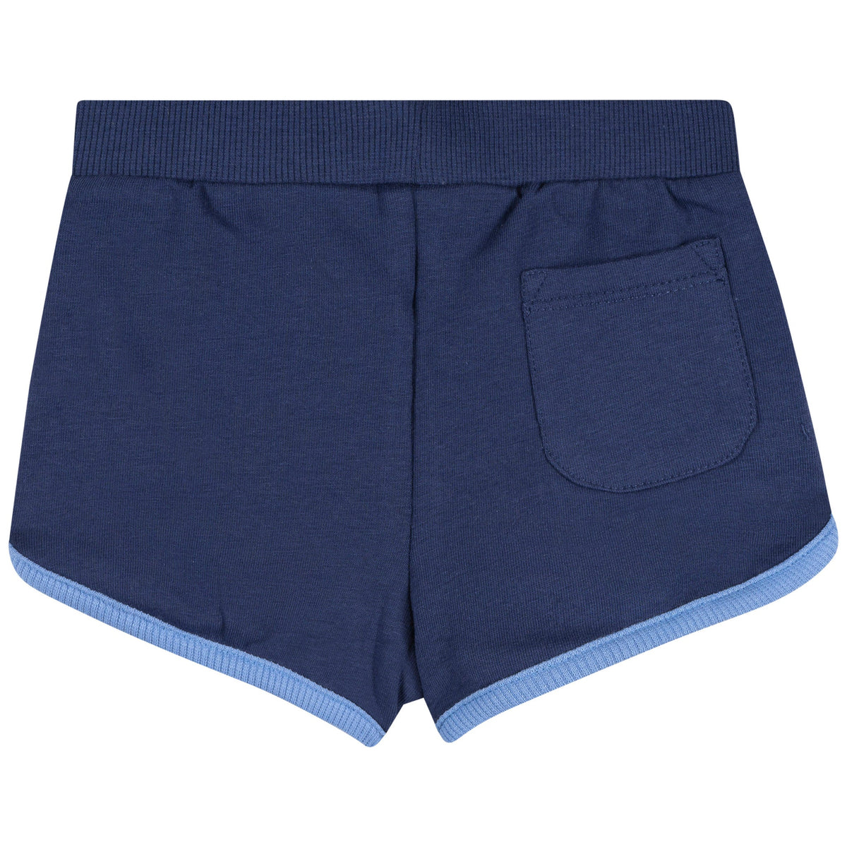 2-Pack Baby & Toddler Girls Pink & Blue Knit Dolphin Shorts-Gerber Childrenswear Wholesale