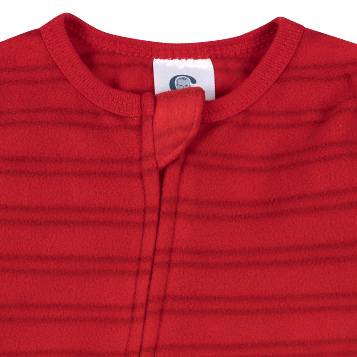 2-Pack Baby & Toddler Neutral Santas Footed Fleece Pajamas-Gerber Childrenswear Wholesale