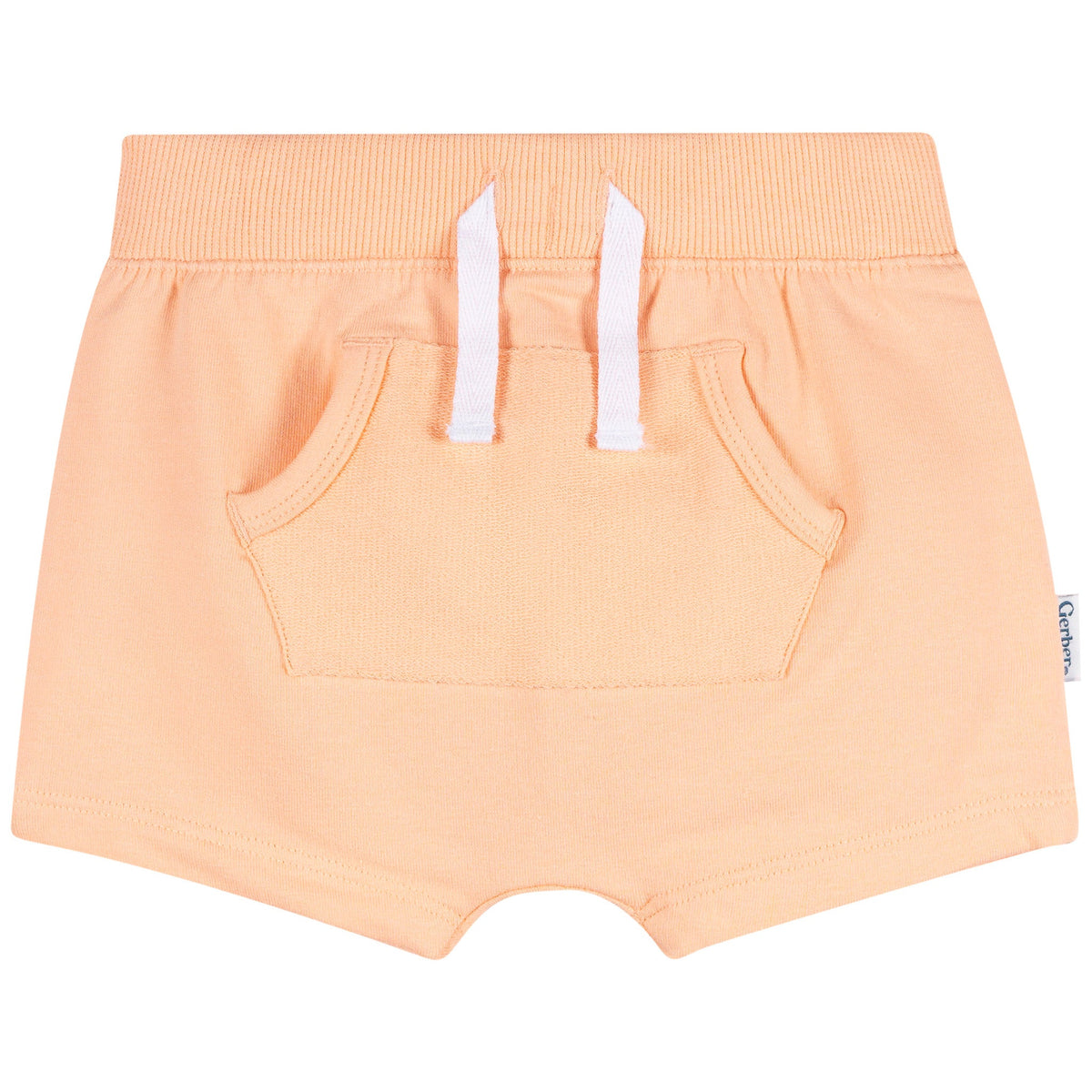 2-Pack Baby Boys Aqua & Peach Shorts-Gerber Childrenswear Wholesale