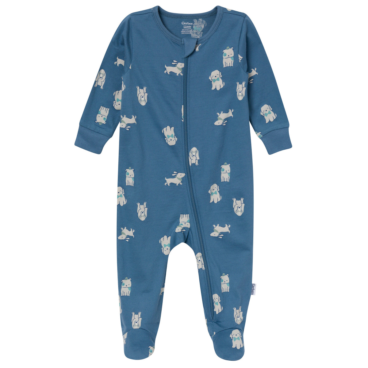 2-Pack Baby Boys Blue Dogs & Stars Sleep 'N Play