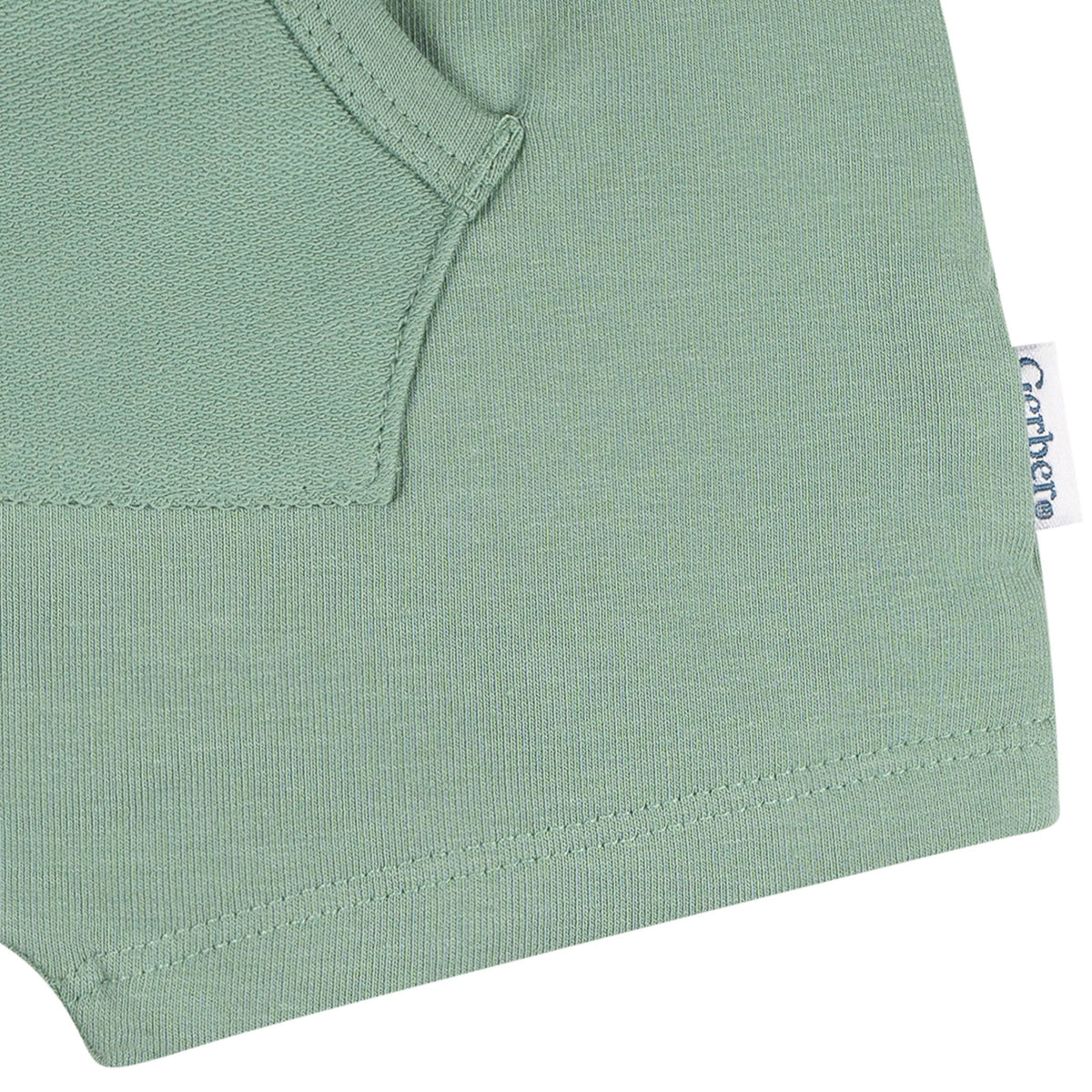 2-Pack Baby Boys Blue & Green Shorts-Gerber Childrenswear Wholesale