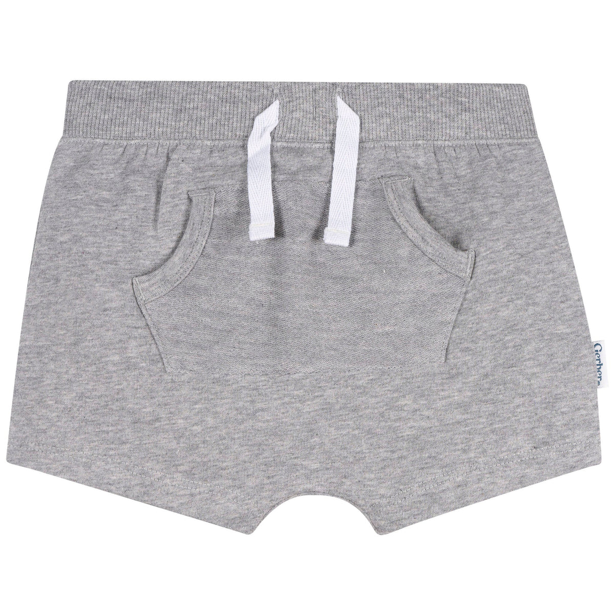 2-Pack Baby Boys Gray Shorts-Gerber Childrenswear Wholesale