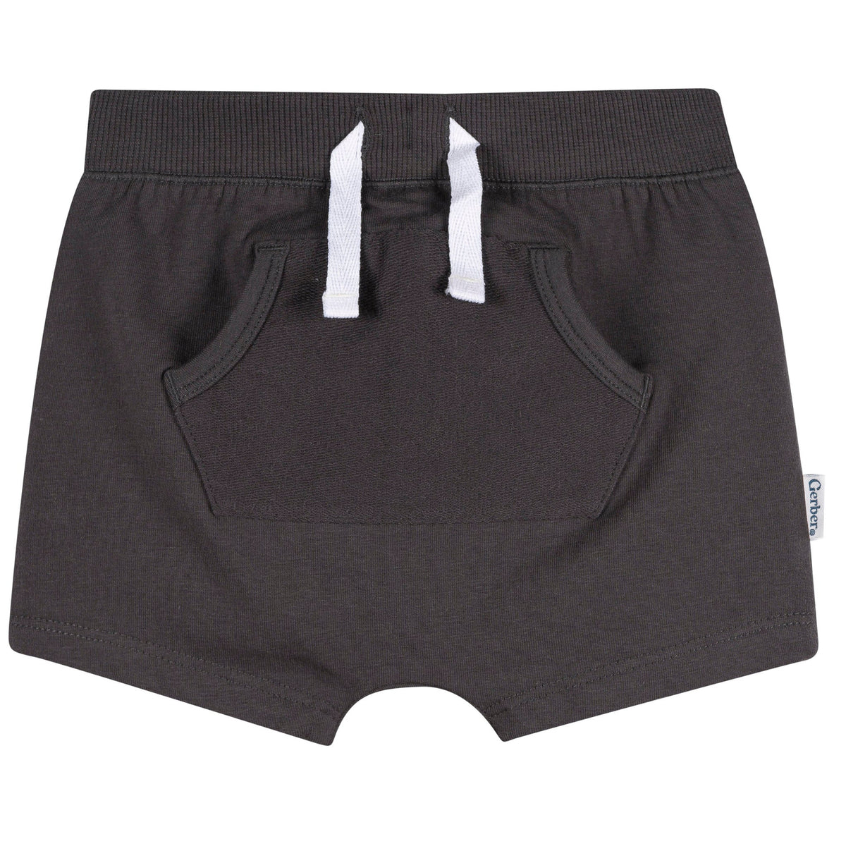 2-Pack Baby Boys Gray Shorts-Gerber Childrenswear Wholesale