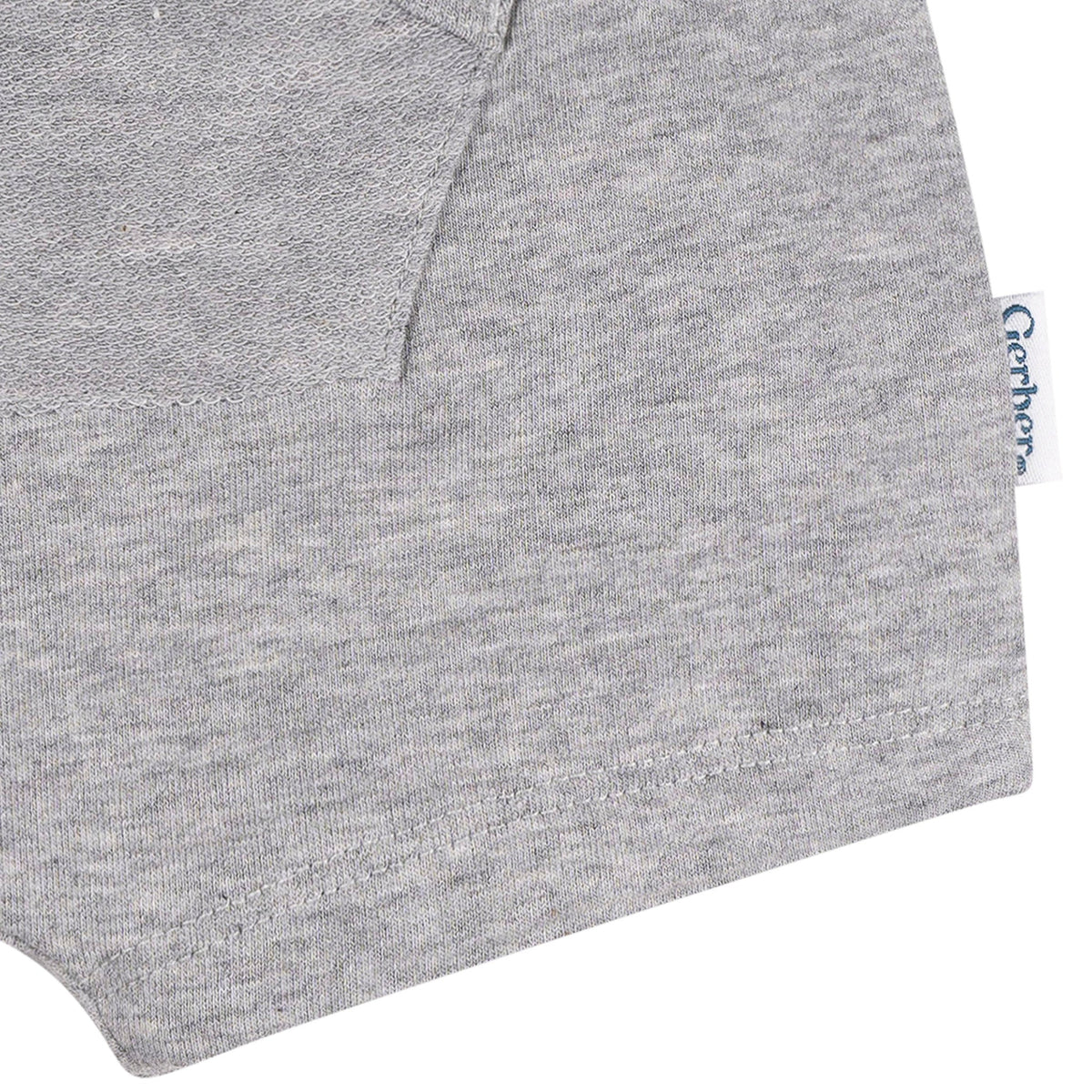 2-Pack Baby Boys Gray Shorts-Gerber Childrenswear Wholesale